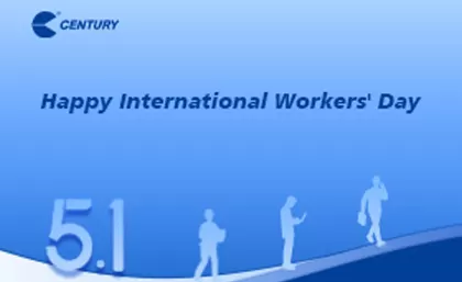 2024 del Día Internacional DE LOS Trabajadores-Siglo Mayo Anuncio de vacaciones