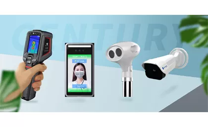 Engranajes de prevención del siglo, serie de cámaras de detección de temperatura corporal