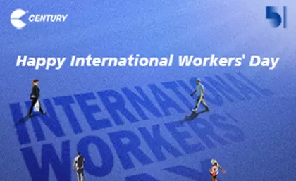 Anuncio del Día Internacional DE LOS Trabajadores-Century May Holiday