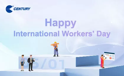 Anuncio del Día Internacional DE LOS Trabajadores-Century May Holiday